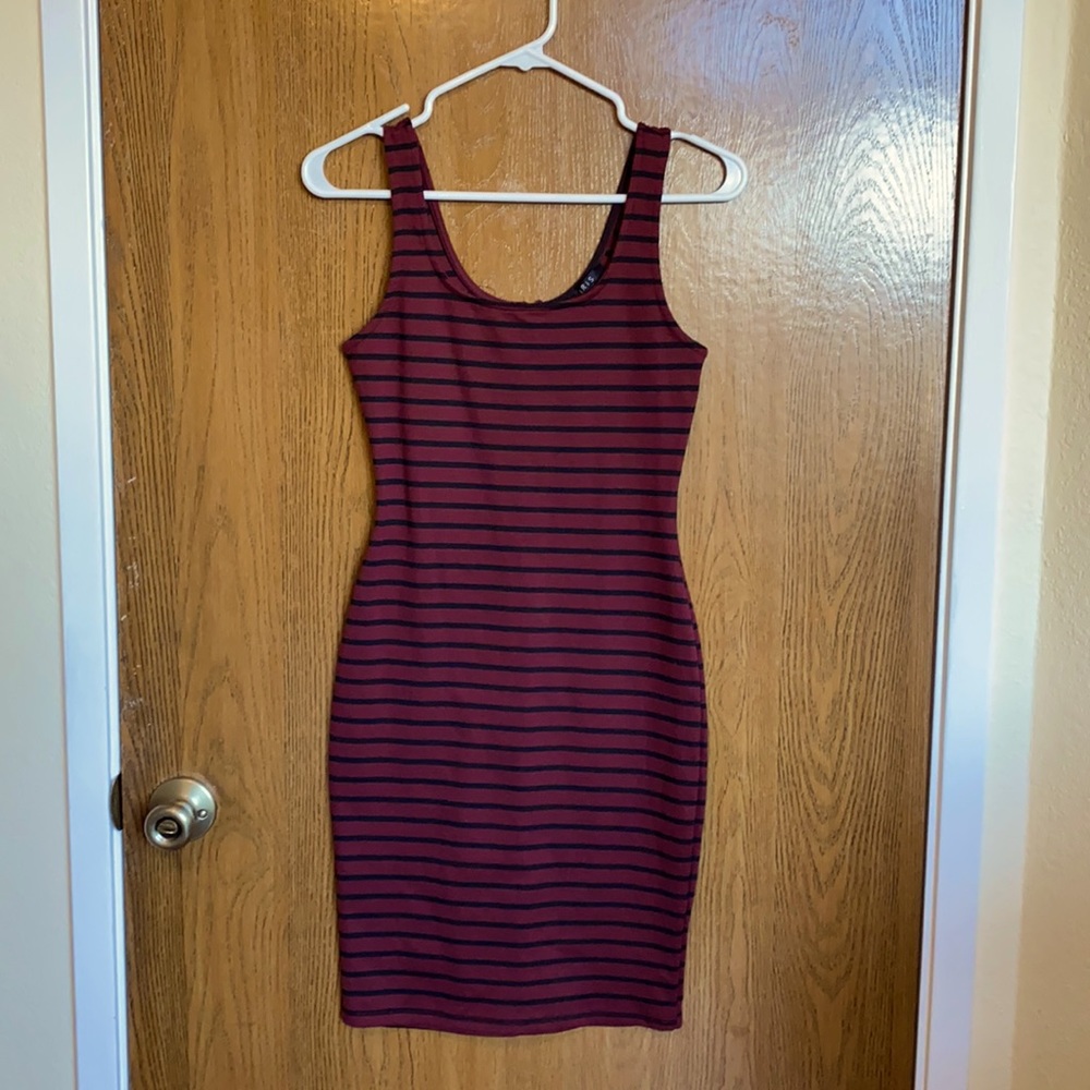Striped Bodycon Dress